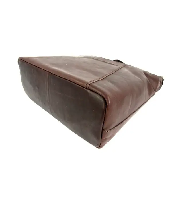 Chesterfield TULUM leren schoudertas damestas wax pull up bruin