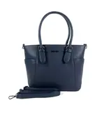 CHARM london oxford dames shopper PU blauw