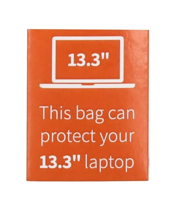 Hide & Stitches idaho leren laptoptas 13,3 inch (33 cm) zwart