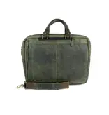 Berba Leren heren 3 in 1 rugzak schoudertas briefcase military