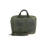 Berba Leren heren 3 in 1 rugzak schoudertas briefcase military