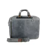 Berba Leren heren 3 in 1 rugzak schoudertas briefcase navy