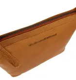 Chesterfield NICE dames wax pull up leren schoudertas cognac