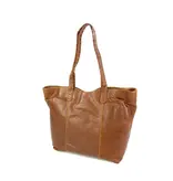 Chesterfield KANSAS ruime damestas shopper cognac