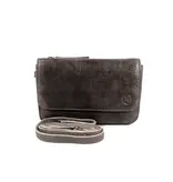 Hide & Stitches PAINT ROCK kleptasje schoudertasje Clutch Taupe