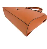 Wimona PU damestas handtas laptoptas SIENNA cognac