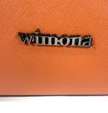 Wimona PU damestas handtas laptoptas SIENNA cognac