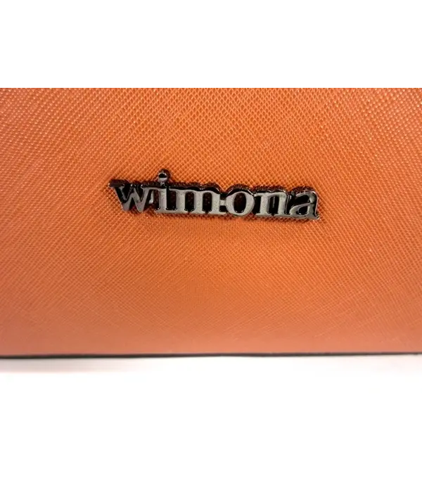 Wimona PU damestas handtas laptoptas SIENNA cognac