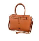 Wimona PU damestas handtas laptoptas SIENNA cognac