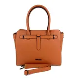 Wimona PU damestas handtas laptoptas SIENNA cognac