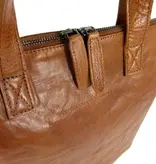 Chesterfield DARWIN shopper laptop- werktas schoudertas cognac