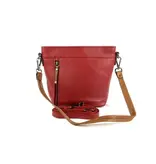 Berba Handtas schoudertas CHAMONIX  mini rood