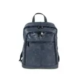 Wimona Marina ruime rugzak schooltas backpack D. Blauw