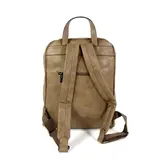 Wimona Marina ruime rugzak schooltas backpack Taupe