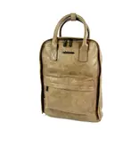 Wimona PU trendy rugzak backpack AMALIA taupe