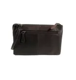 Chesterfield Schoudertasje festivaltasje clutch SADIE wax pull up Bruin