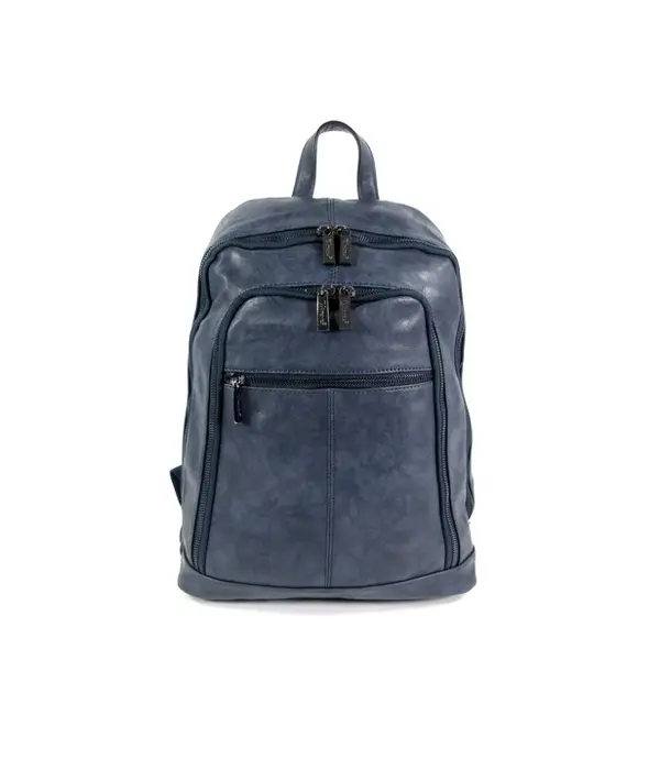 Wimona Silvina rugzak schooltas backpack D Blauw