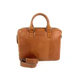 Chesterfield 2 vaks laptoptas aktetas FLORIS wax pull up cognac