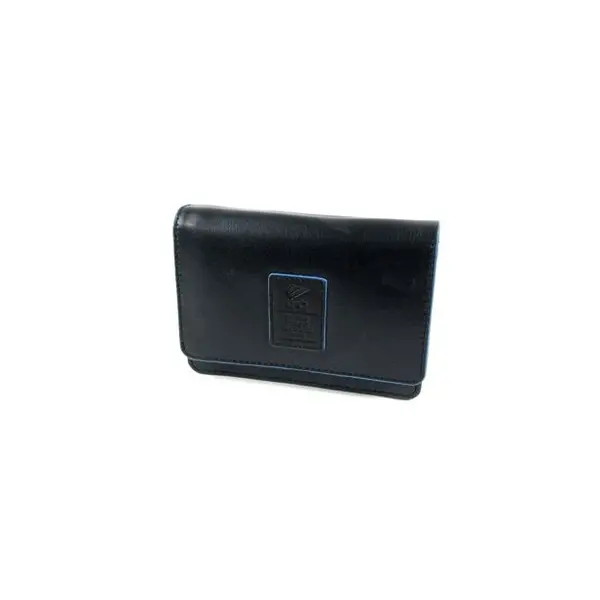 Ruime dames portemonnee met klep RFID zwart