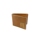 GAZ Leren heren Bilfold RFID blocking portemonnee cognac