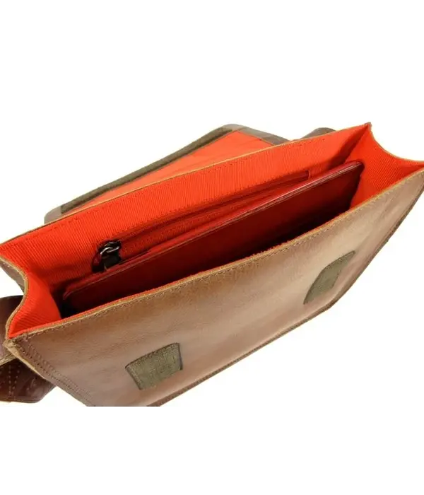 ORANGE FIRE TABLET TAS MIDDLE FLAP LOW - COGNAC