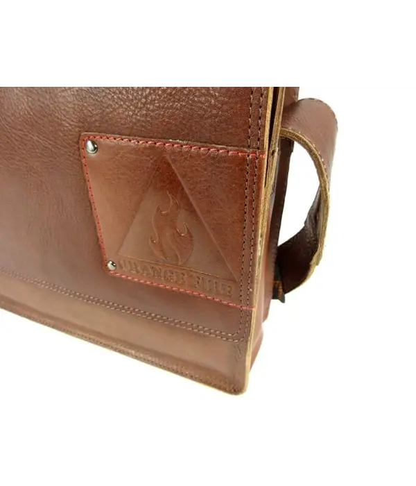 ORANGE FIRE TABLET TAS MIDDLE FLAP LOW - COGNAC