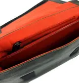 ORANGE FIRE TABLET TAS MIDDLE FLAP LOW - ZWART