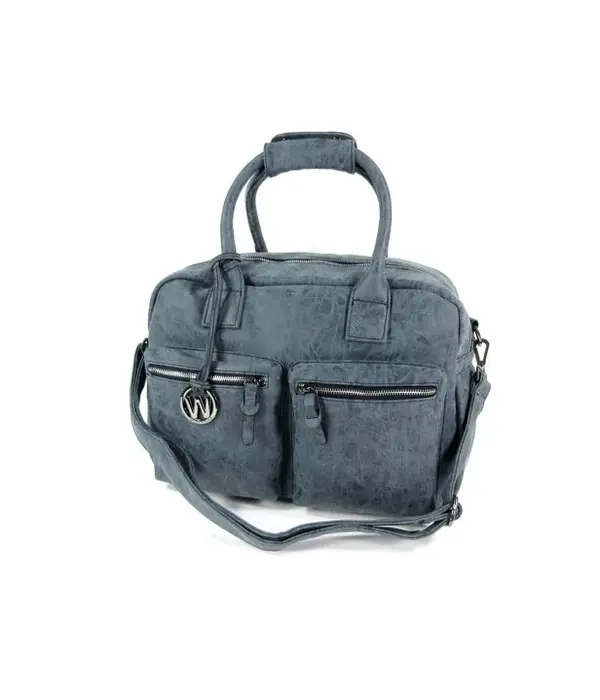 Wimona Handtas schoudertas Westernbag ALESSIA ONE  D Blauw