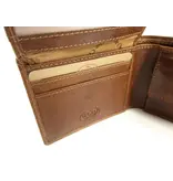 Chesterfield Kleine Billfold breed MARTIN Portemonnee Cognac