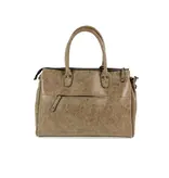 Wimona Trendy PU handtas schoudertas FABIANA Taupe