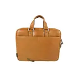 ORANGE FIRE 15,6 inch Laptoptas handtas schoudertas Cognac