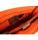 ORANGE FIRE Laptoptas Business tas met Classic flap 15,6" Cognac