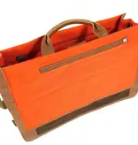 ORANGE FIRE Laptoptas Business tas met Classic flap 15,6" Cognac