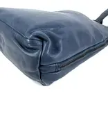 Chesterfield BERN washed wax pull up leren rugzak navy