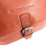 Chesterfield IRMA leren dames kleptas schoudertas cognac