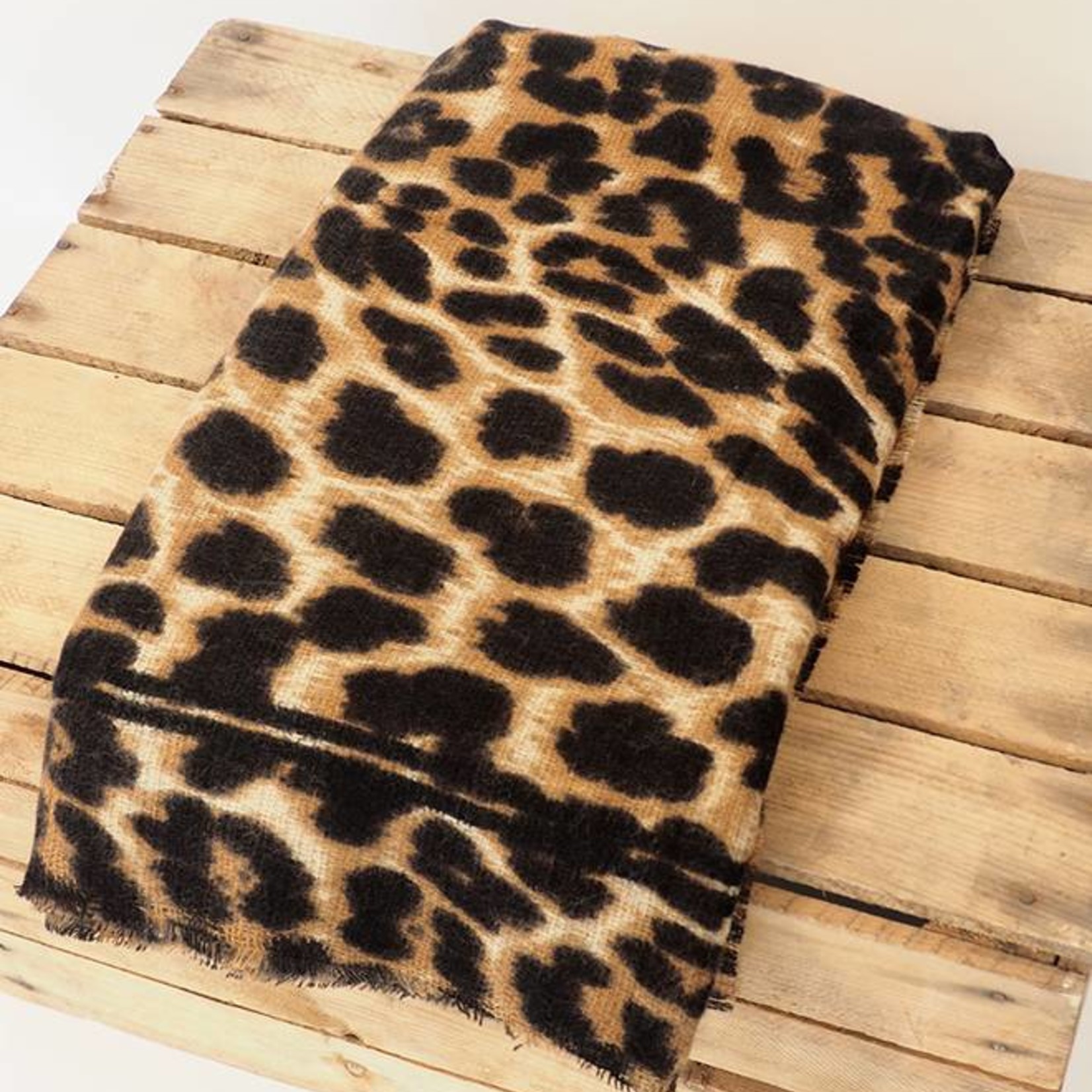 Sjaal Go Wild Leopard Print