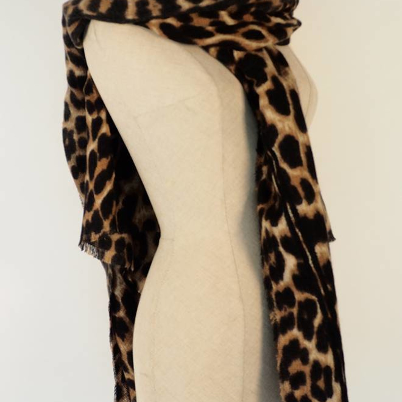 Sjaal Go Wild Leopard Print