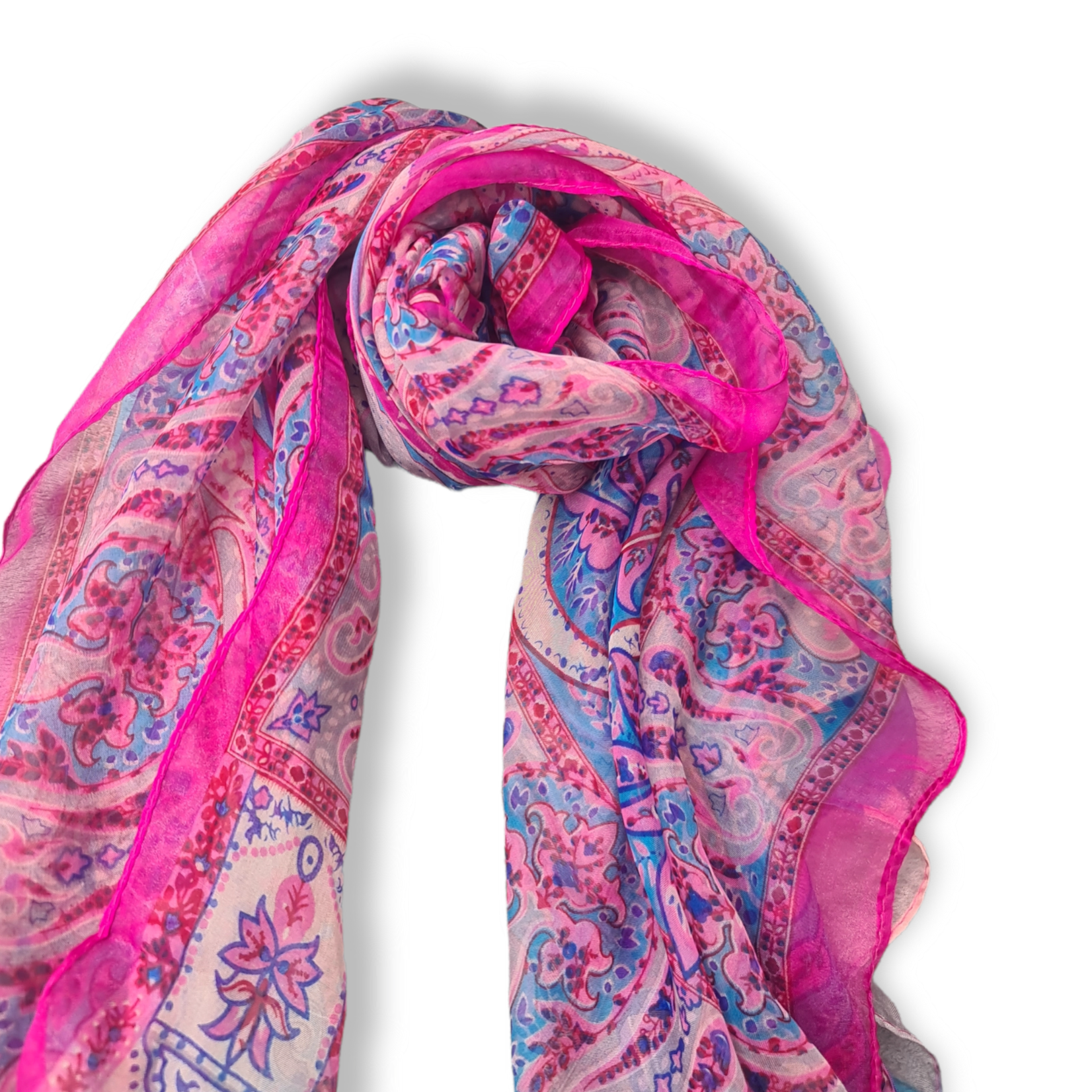 Sjaal Silk roze