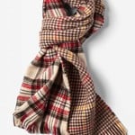 Sjaal Tartan Twist Creme