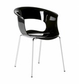 Kantinestoel Design Louisa Battaglia Hoogglans