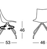 KantoormeubelenPlus Bicolore 360  stoel