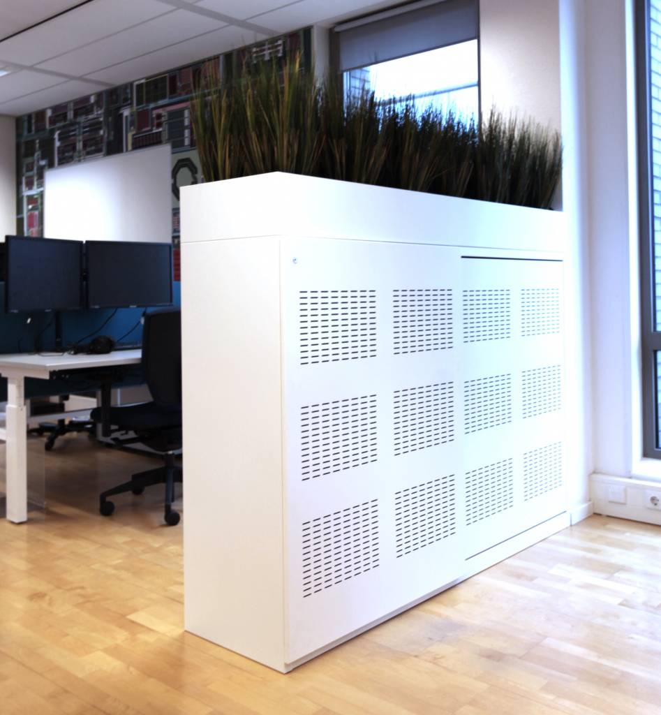 Claudius schuifdeurkast dubbelzijdig 180x120 wit1200