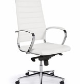 Bureaustoel Design Luxe Wit