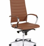 Bureaustoel Design Luxe Bruin