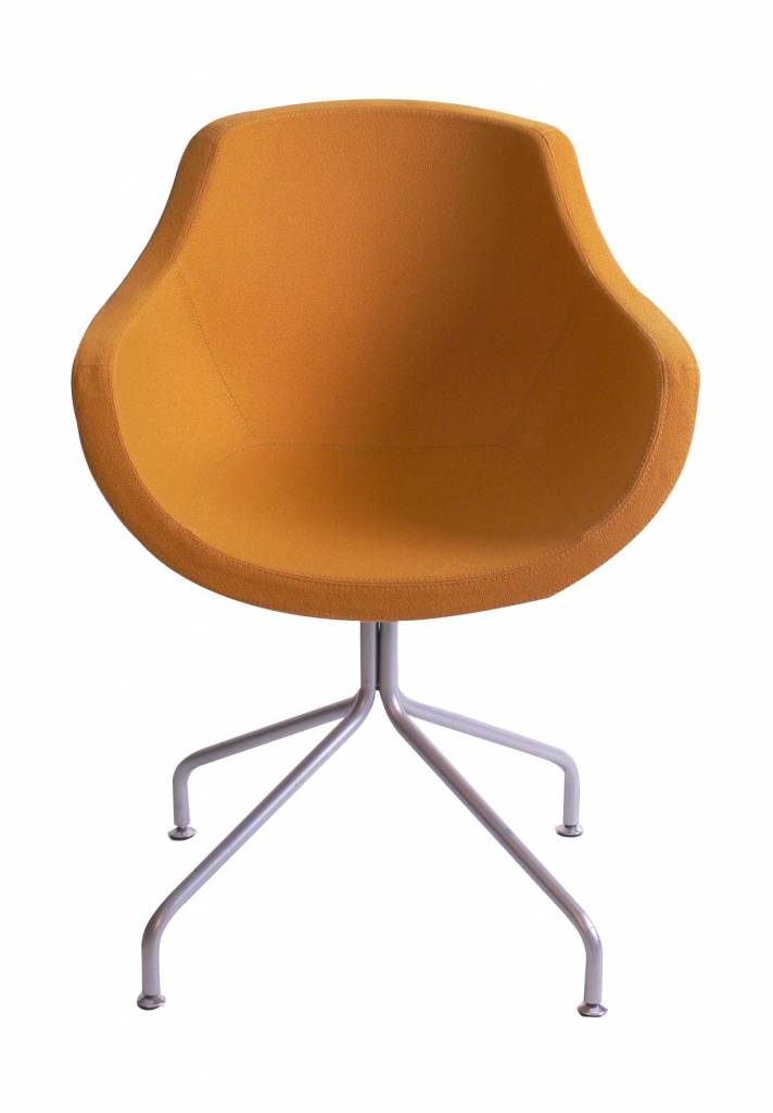 KantoormeubelenPlus Korus luxe zitbank met ronde afwerking