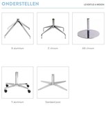 KantoormeubelenPlus Korus luxe zitbank met ronde afwerking