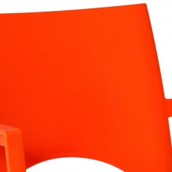 Kantinestoel Design Lana met armleggers