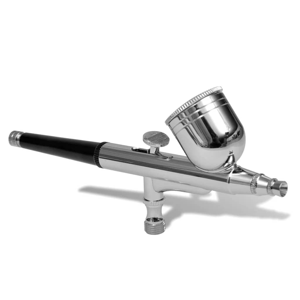 vidaXL Airbrush set 0,2 / 0,3 / 0,5 mm mondstukken