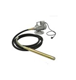 VidaXL Betontrilnaald met slang 6 m 220 V 50 Hz 1500 W