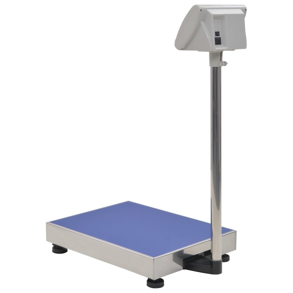 VidaXL Digitale platformweegschaal met oplaadbare batterij 300 kg